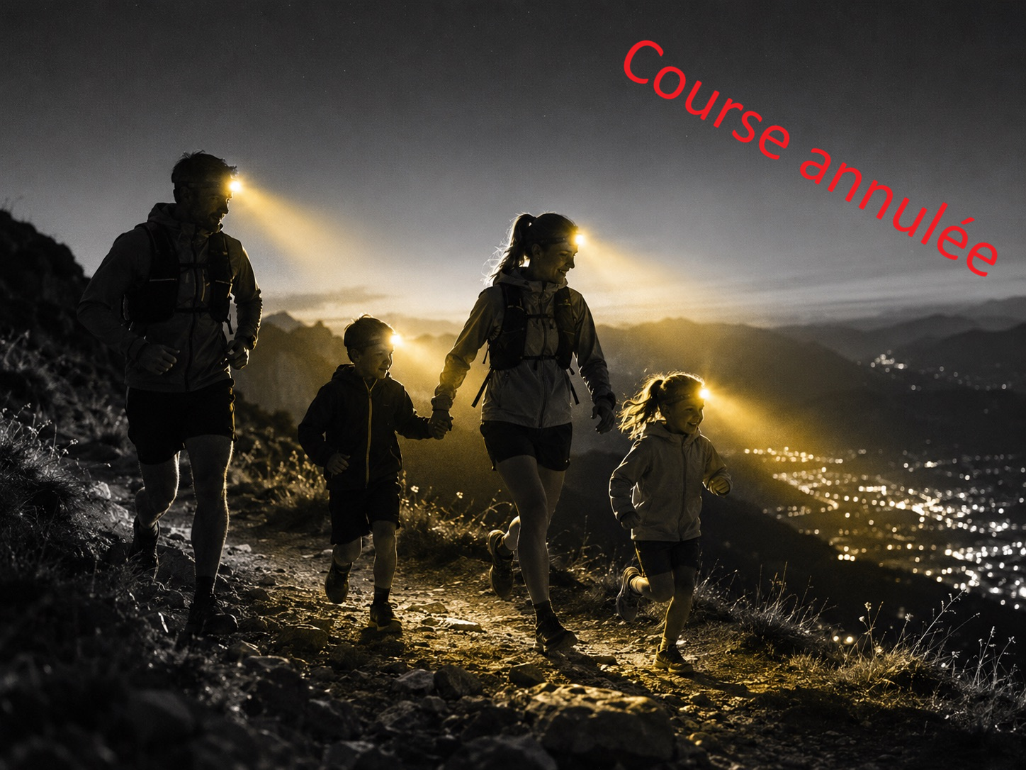 course enfant annulée